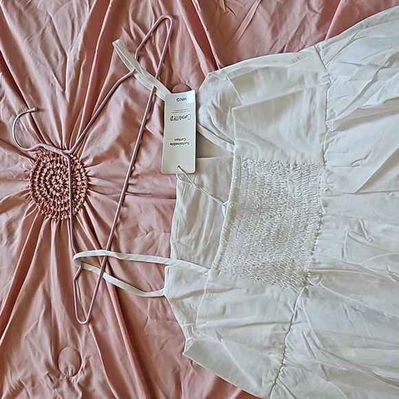 NWT Mango - White dress size small - Picture 2 of 4
